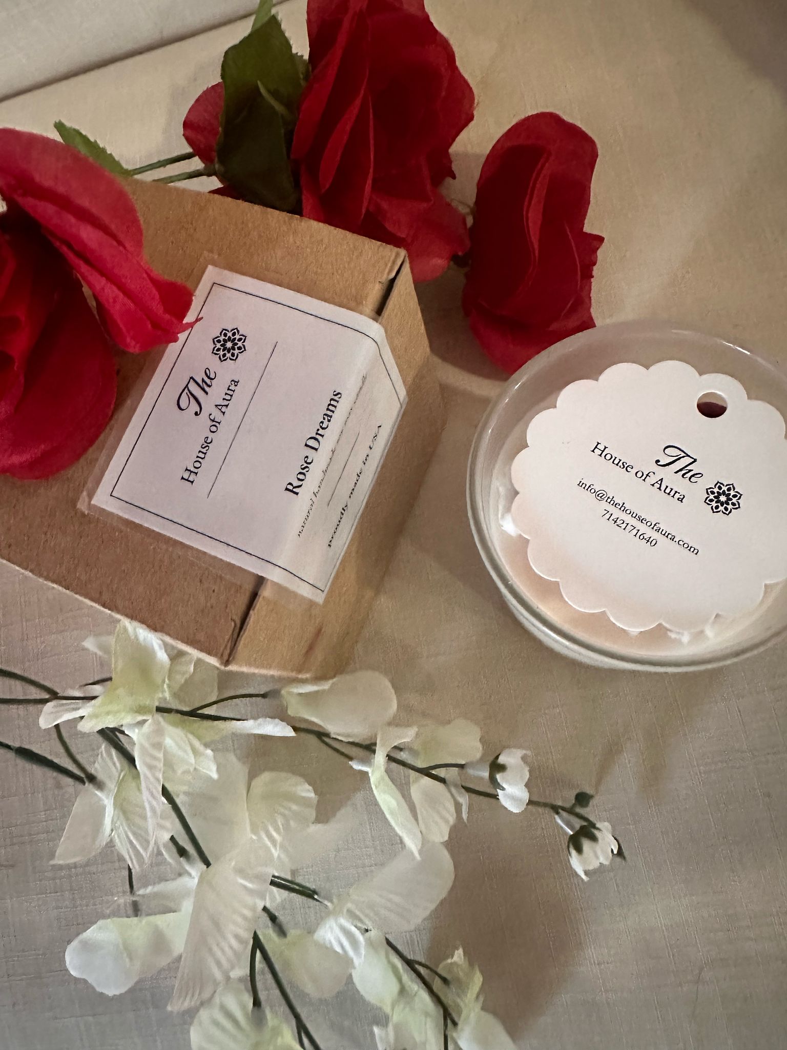 Handmade soy wax candles 